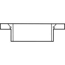 LASCO Fittings ABS813422 - Abs Dwv 4X3 Cl Flg W/Plst Rg-S