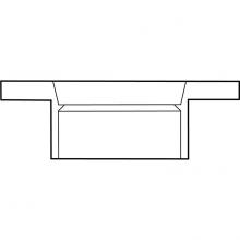 LASCO Fittings ABS816422 - Abs Dwv 4 X 3 Closet Flange  Hub