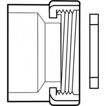 LASCO Fittings ABS900015 - Abs Dwv 1-1/2Swvl Trayplug Ada