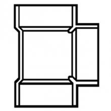 LASCO Fittings ABS441020 - Abs Dwv 2 Vent Tee (Sxsxs)