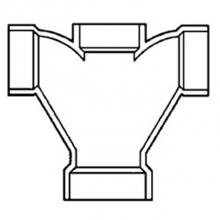 LASCO Fittings ABS510030 - Abs Dwv 3 Dbl Fixture Fitting