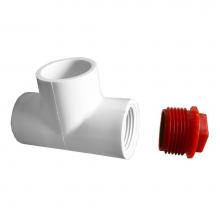 LASCO Fittings H403005 - 1/2 Hvac Cleanout Tee